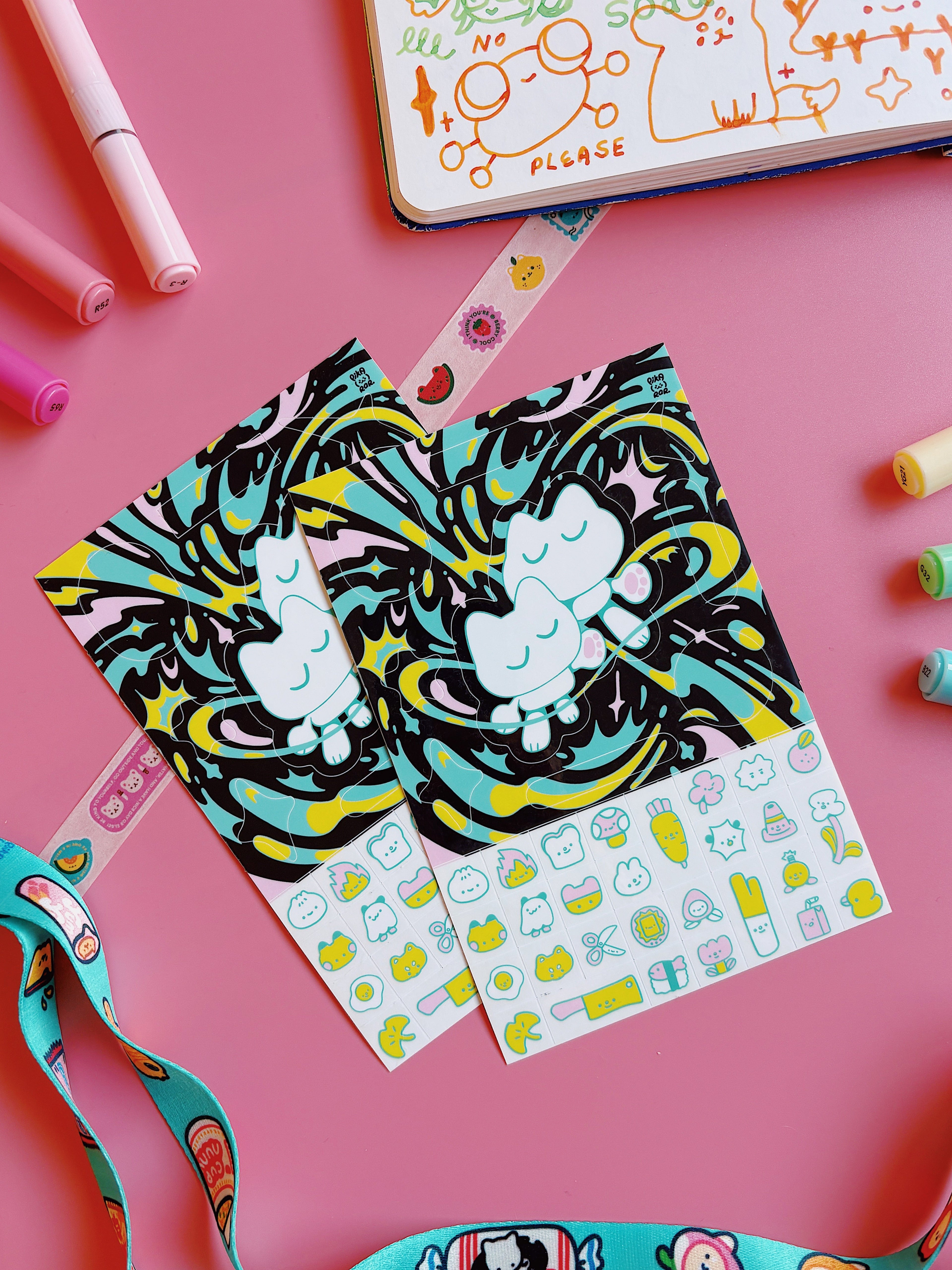 Swoosh Stickersheet