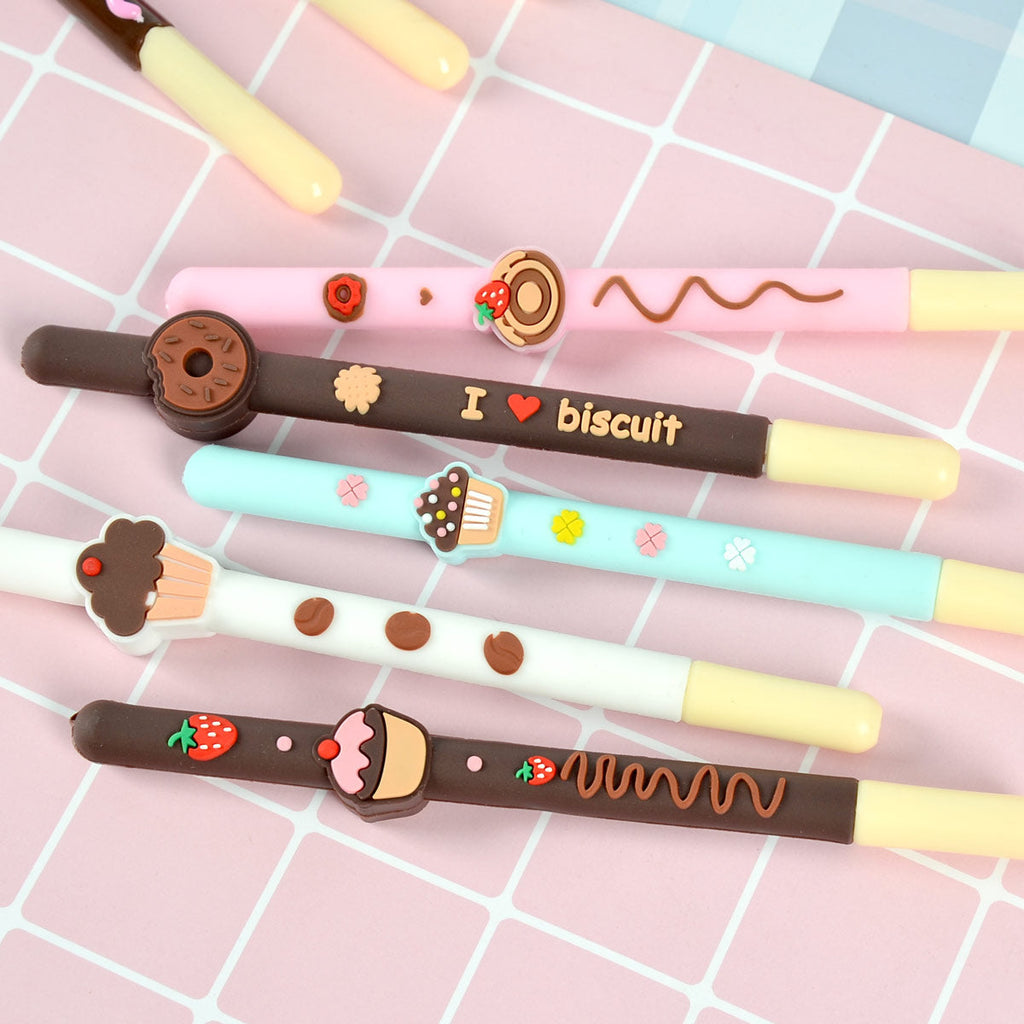 Chocolate Bar Scented Gel Pens
