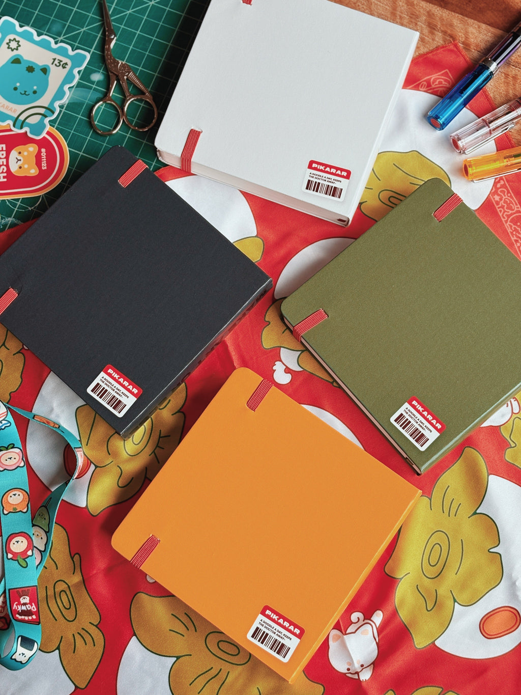 Artist Sketchbooks — Smooth & Textured Paper | 5.7×5.7in
