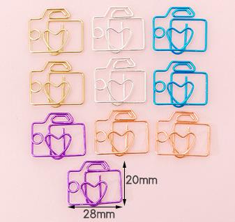 Kawaii Shaped Paper Clips — Set of 10