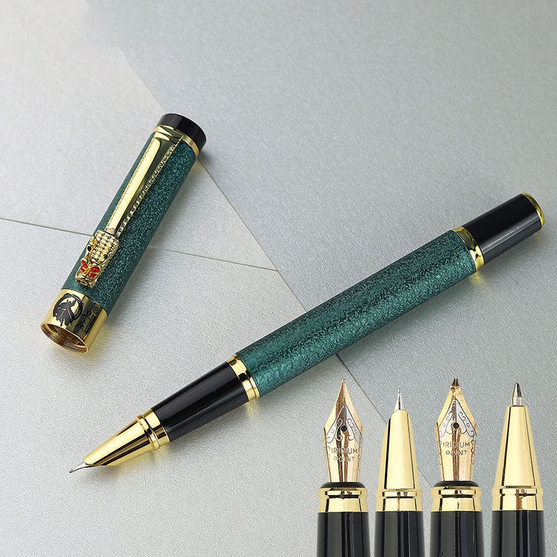 Fine Art Tip Metal Fountain Pen