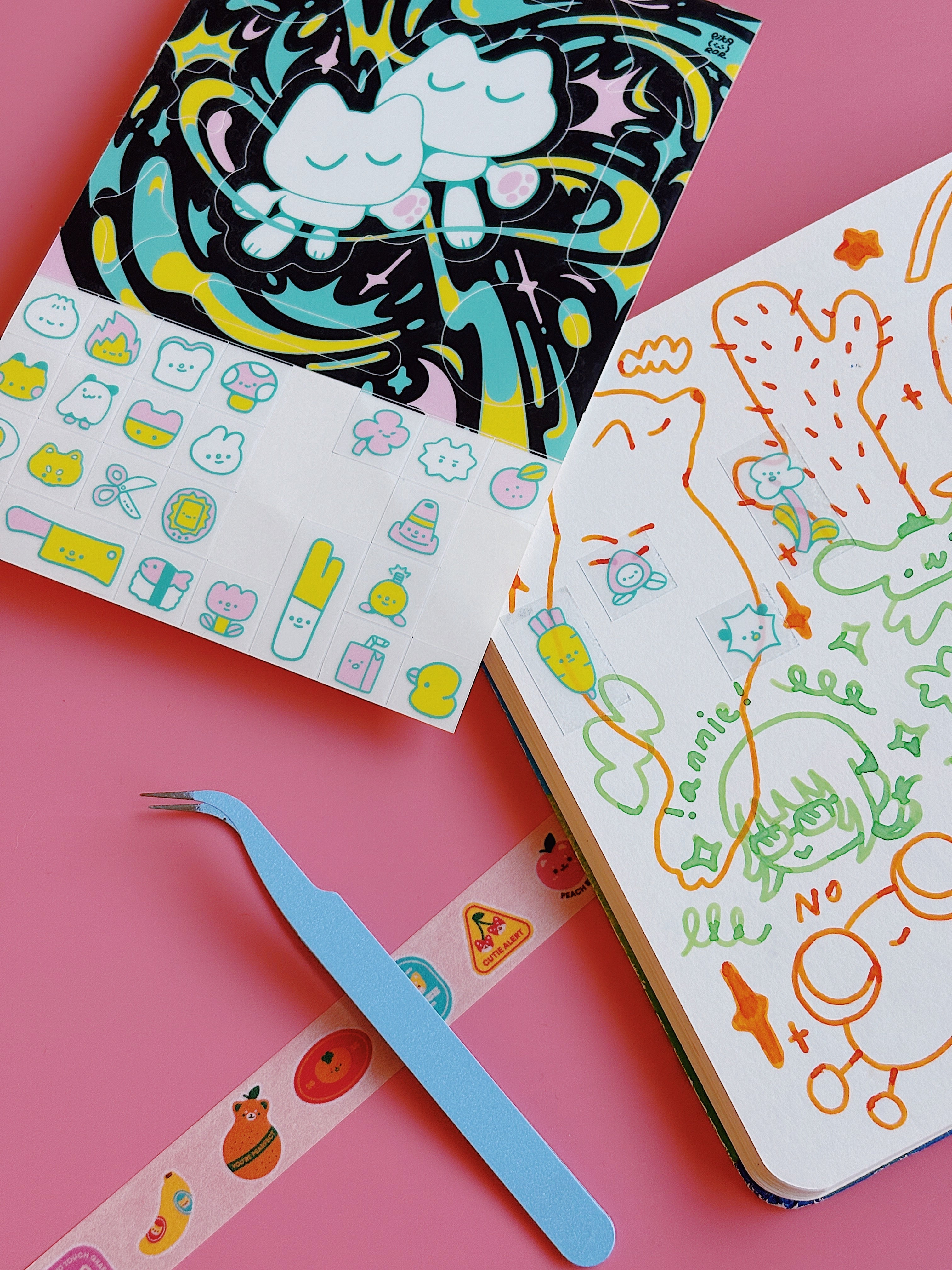Swoosh Stickersheet
