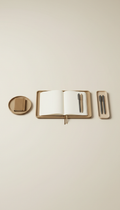 Minimalist desk tray set in matte finish
