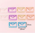 Kawaii Shaped Paper Clips — Set of 10