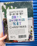 White Rose Recycled: Junk Journal Kit - Christmas Themed Kits