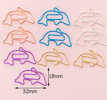 Kawaii Shaped Paper Clips — Set of 10