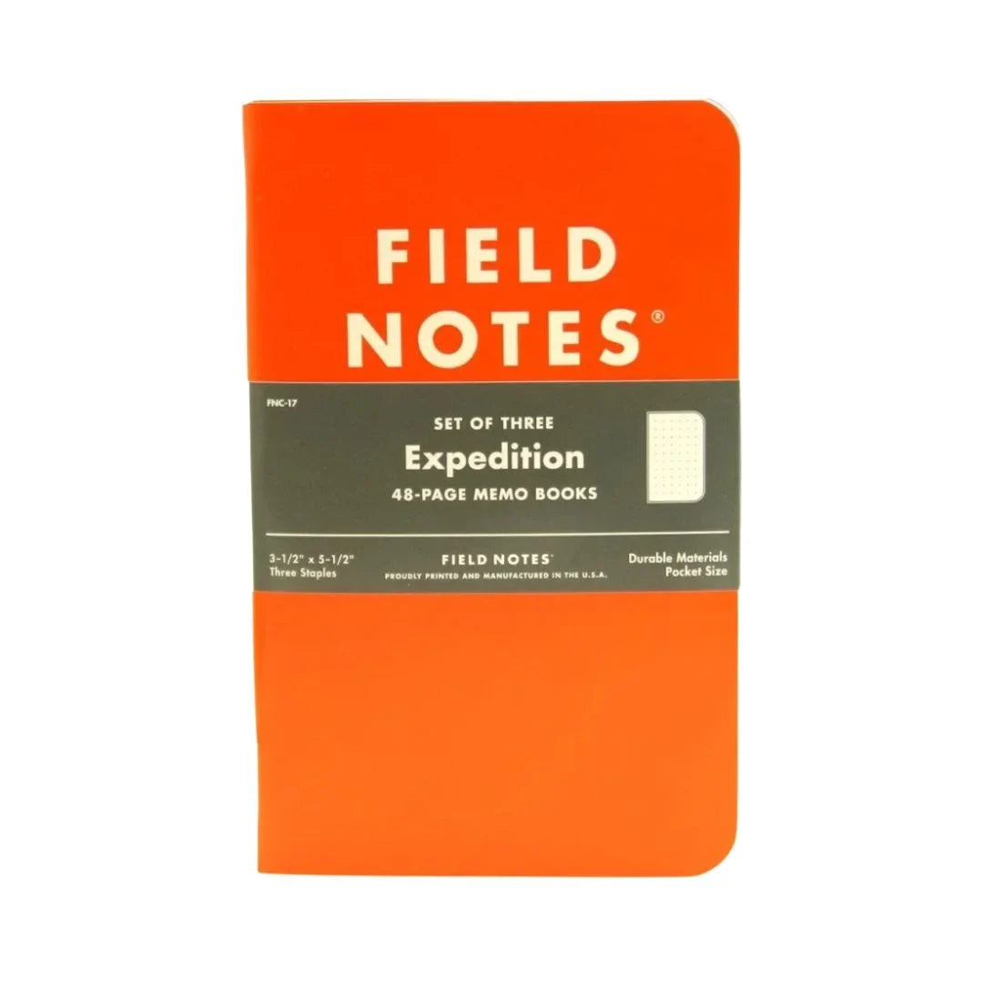 Field Notes Pocket Notebook | Graph Paper & Waterproof Options | Made in USA