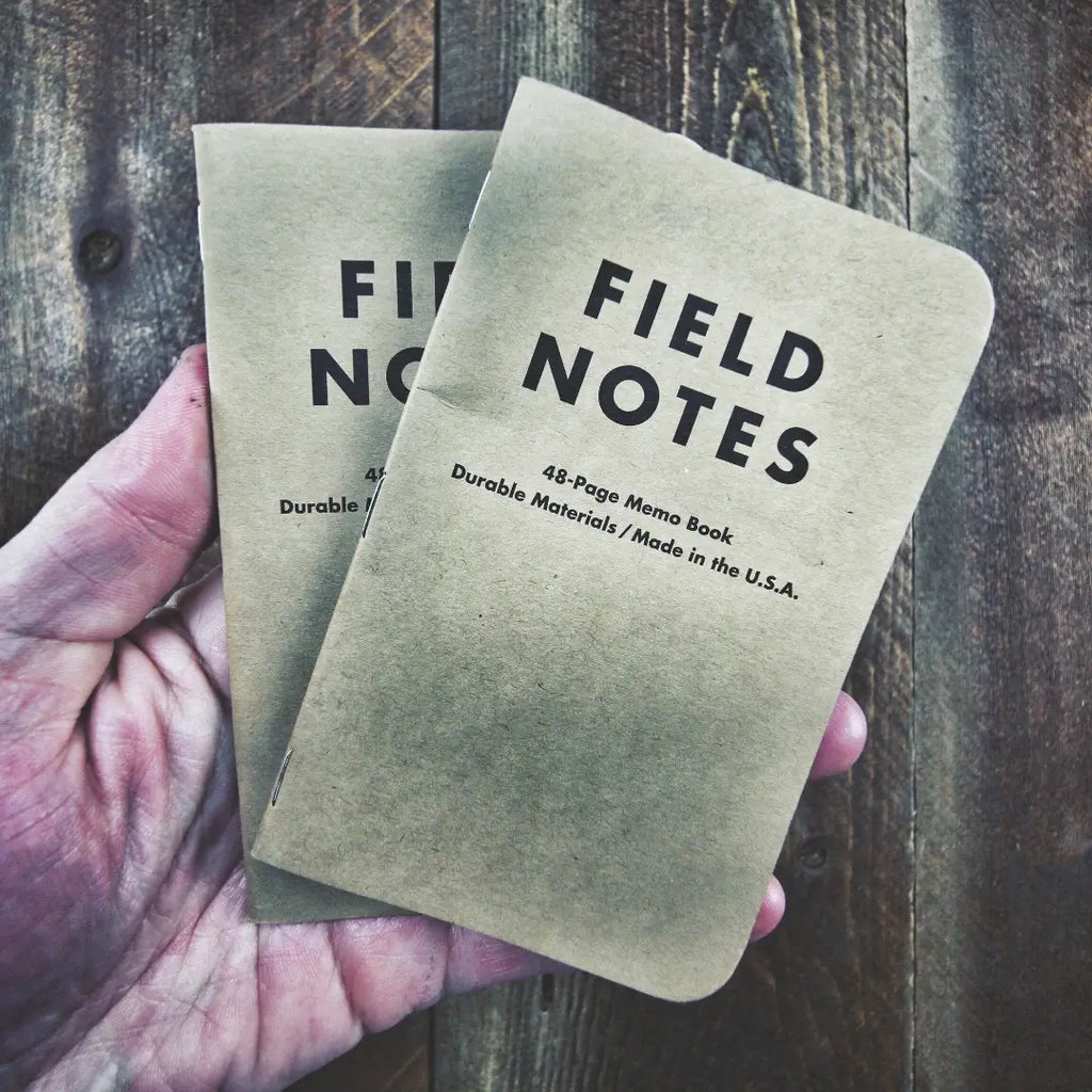 Field Notes Pocket Notebook | Graph Paper & Waterproof Options | Made in USA