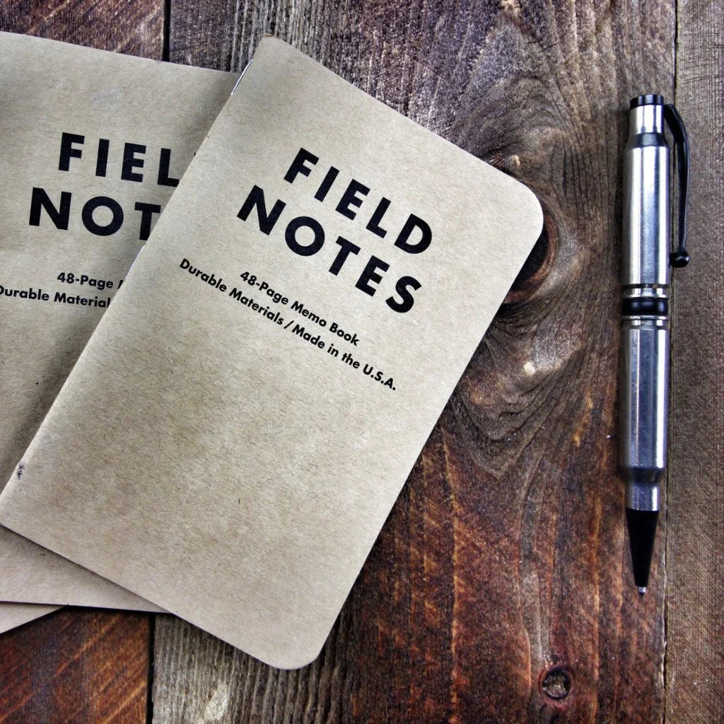 Field Notes Pocket Notebook | Graph Paper & Waterproof Options | Made in USA