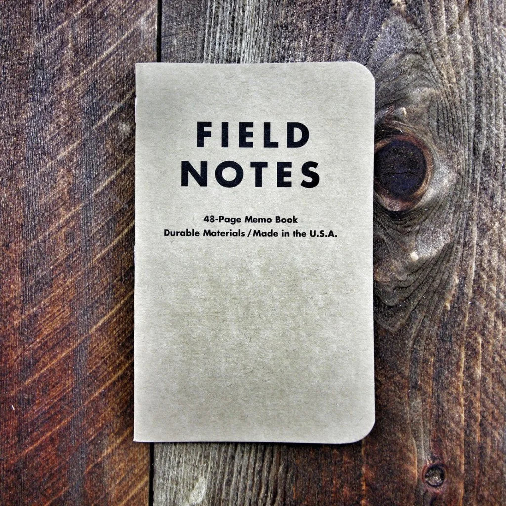 Field Notes Pocket Notebook | Graph Paper & Waterproof Options | Made in USA