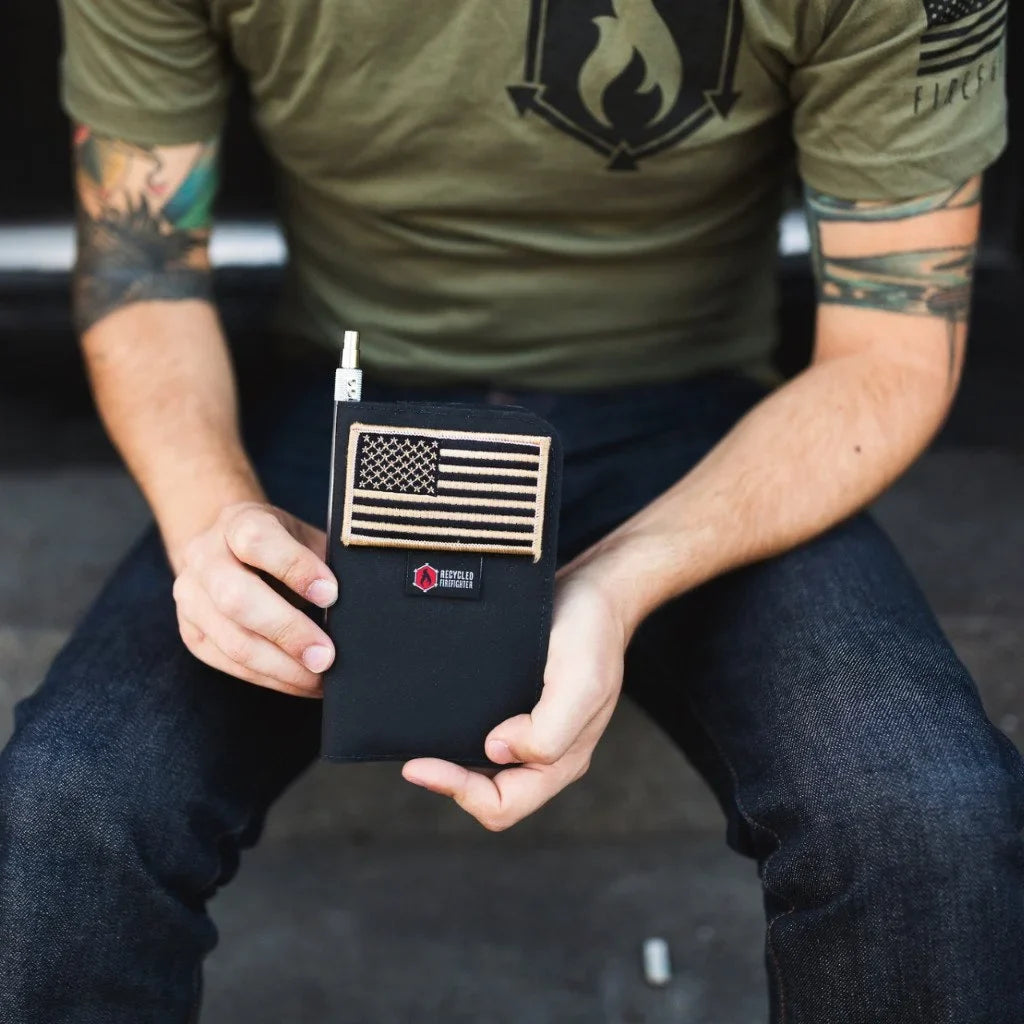 Field Notes Wallet | EDC Notebook Holder in Leather, Hypalon & X-Pac