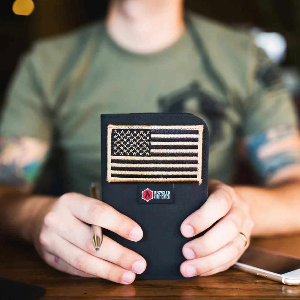 Field Notes Wallet | EDC Notebook Holder in Leather, Hypalon & X-Pac