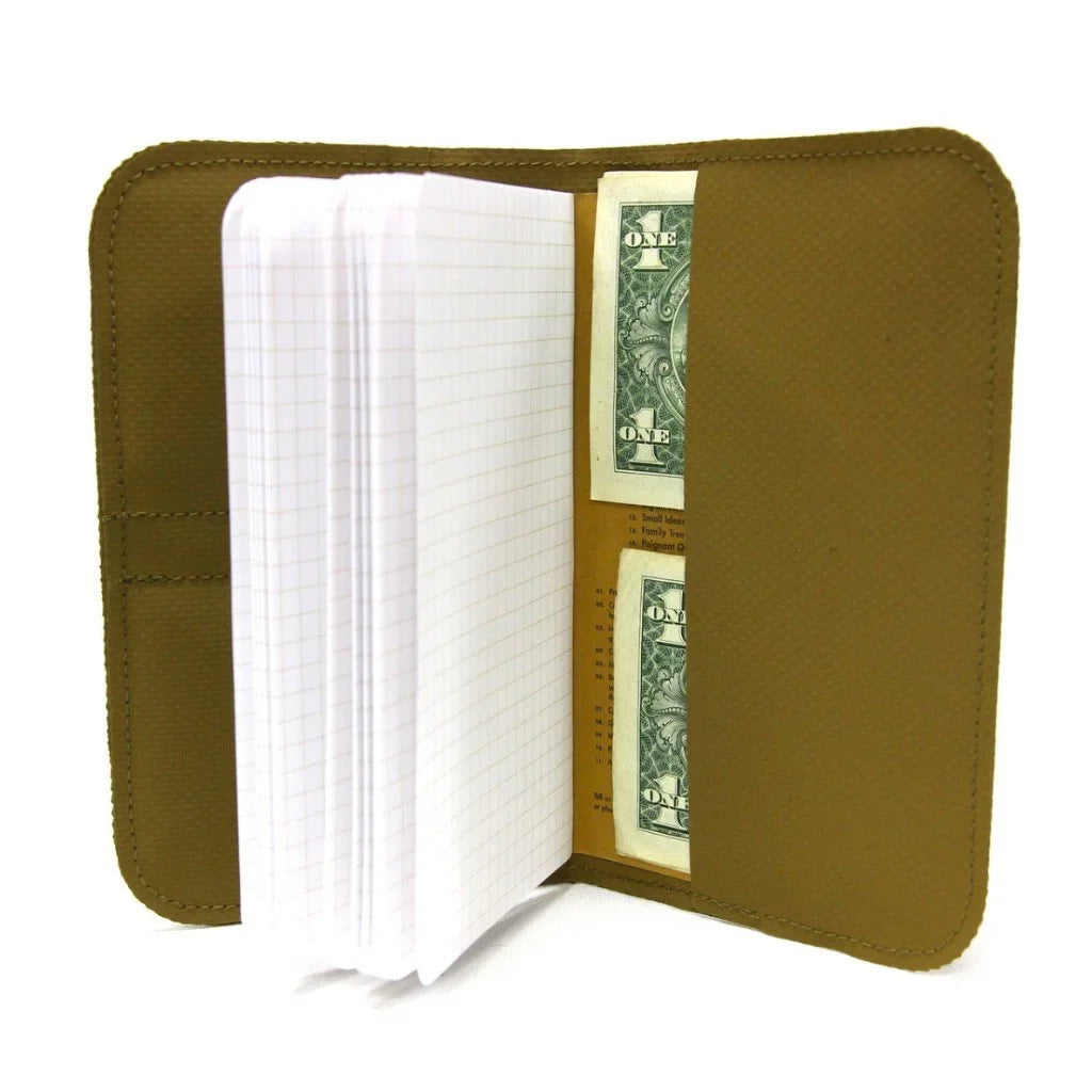 Field Notes Wallet | EDC Notebook Holder in Leather, Hypalon & X-Pac