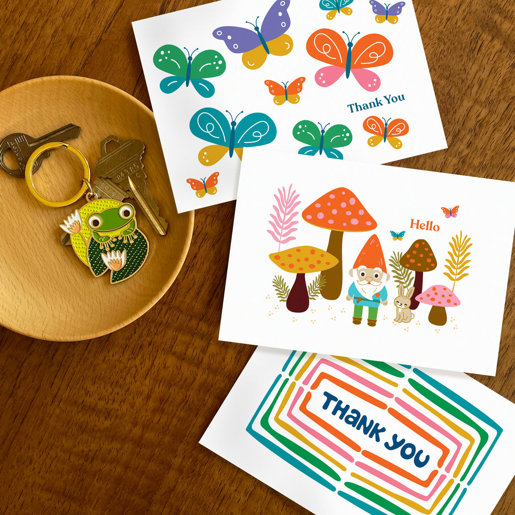 Butterflies Thank You Card