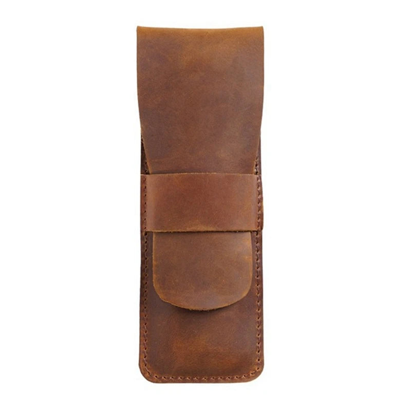 Paiman Leather Pen Holder | Handmade Full Grain Fountain Pen Pouch