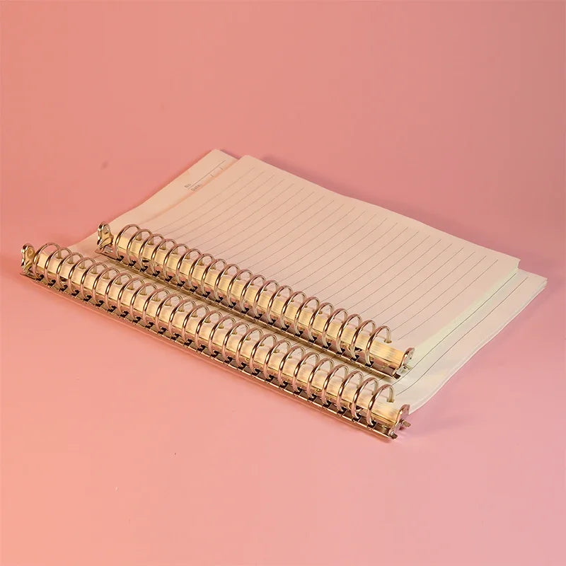 Stainless Steel Ring Binder Clips for Notebooks & Journals