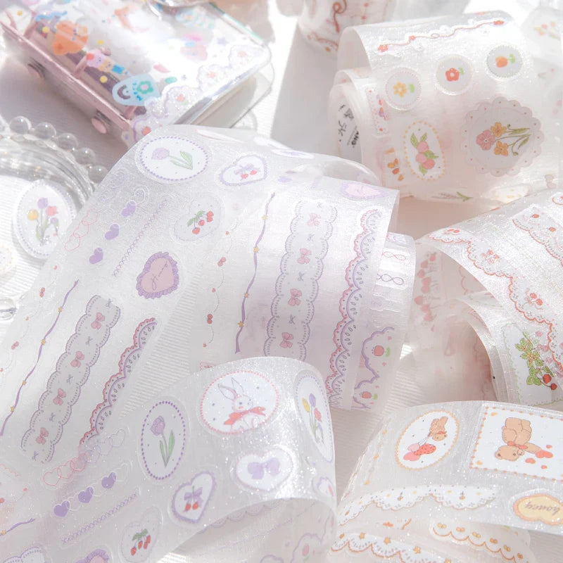 Dessert Strawberry Washi Tape Set