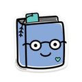 Book Lover Vinyl Sticker