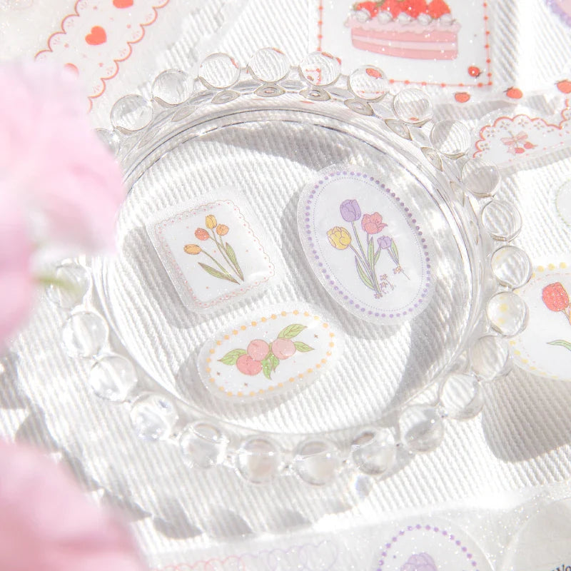 Dessert Strawberry Washi Tape Set