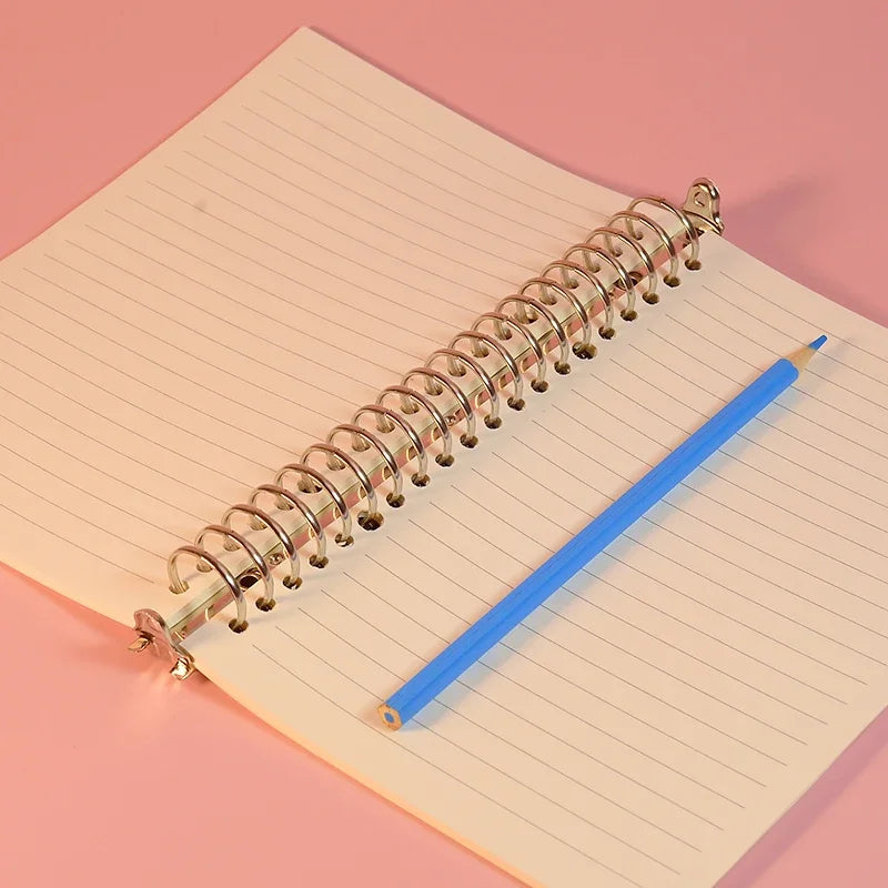Stainless Steel Ring Binder Clips for Notebooks & Journals