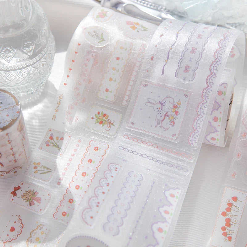Dessert Strawberry Washi Tape Set