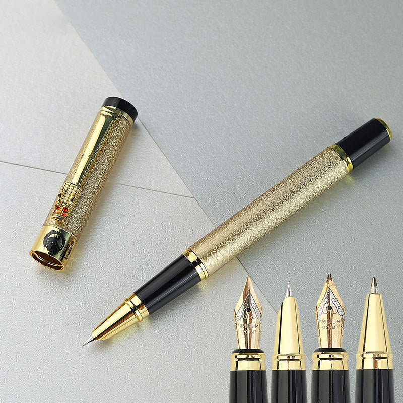 Fine Art Tip Metal Fountain Pen
