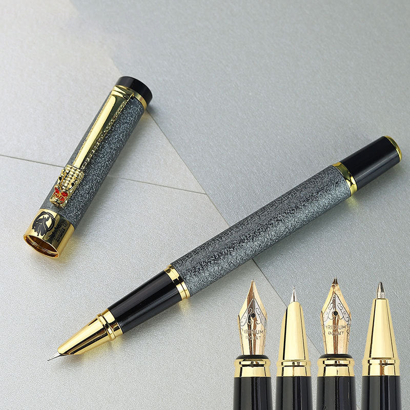 Fine Art Tip Metal Fountain Pen
