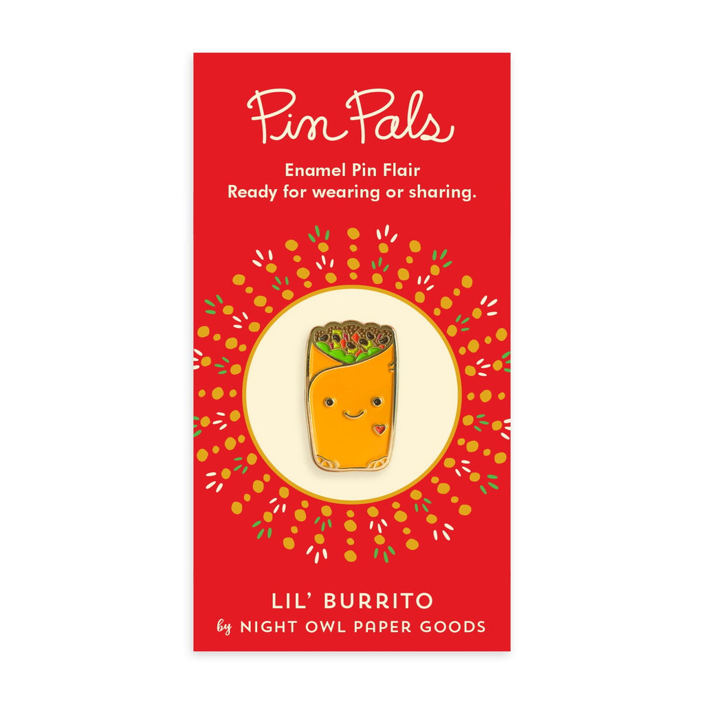 Lil' Burrito Enamel Pin