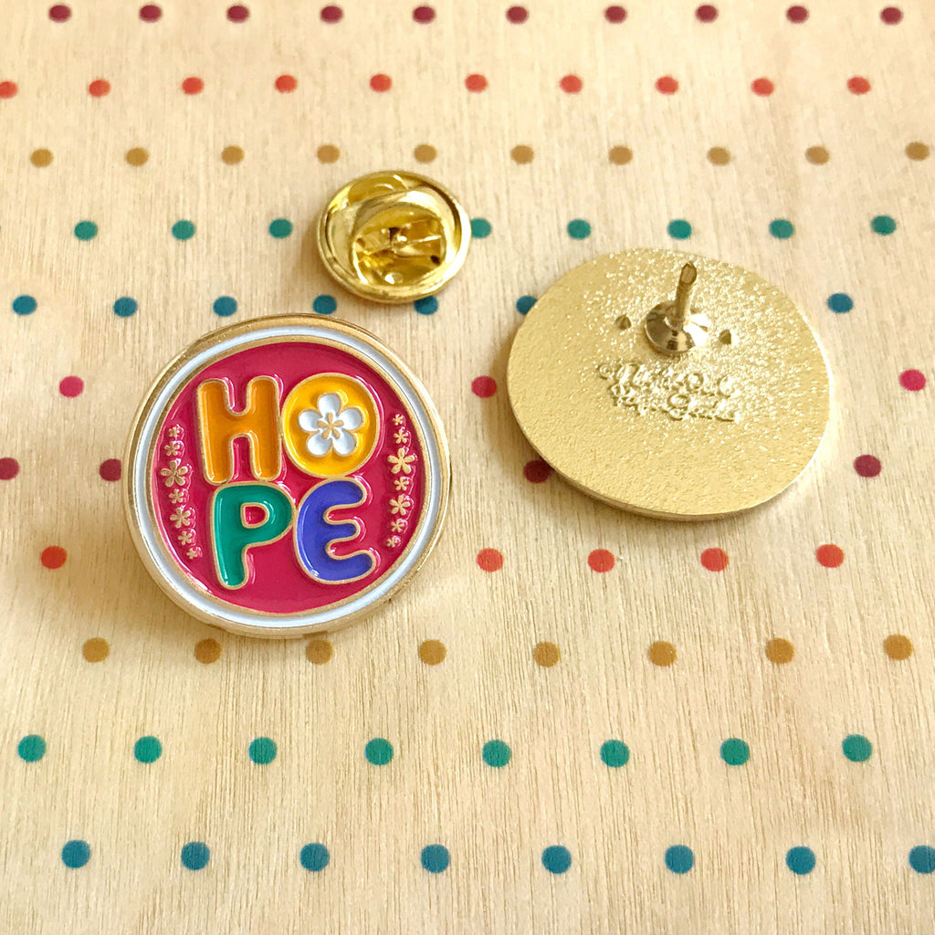 Hope Enamel Pin