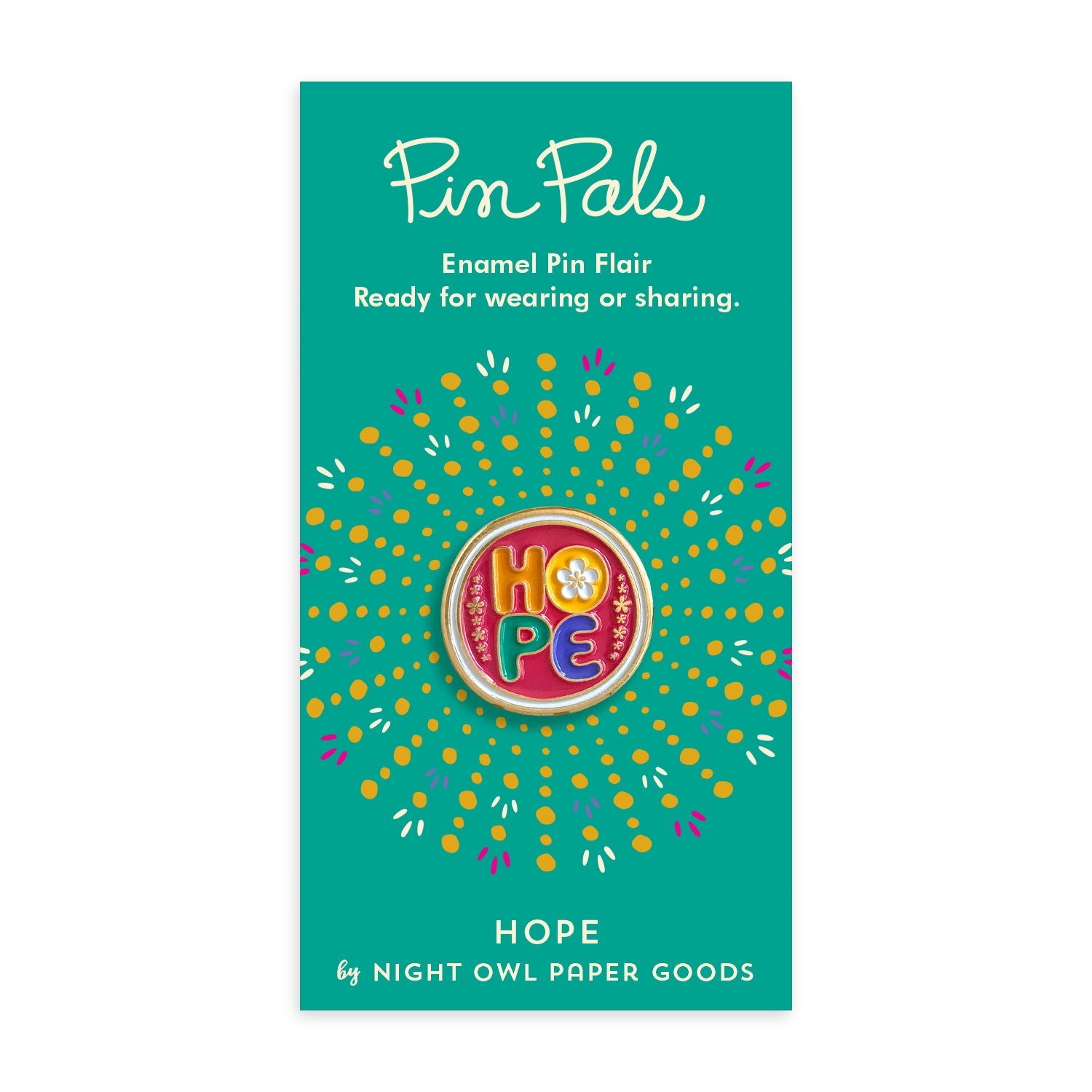Hope Enamel Pin