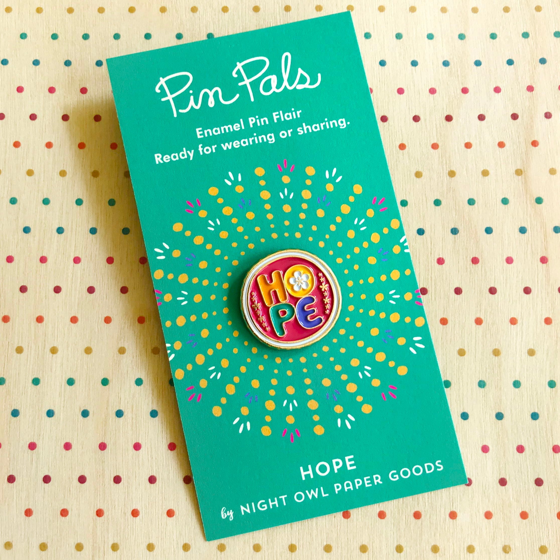 Hope Enamel Pin