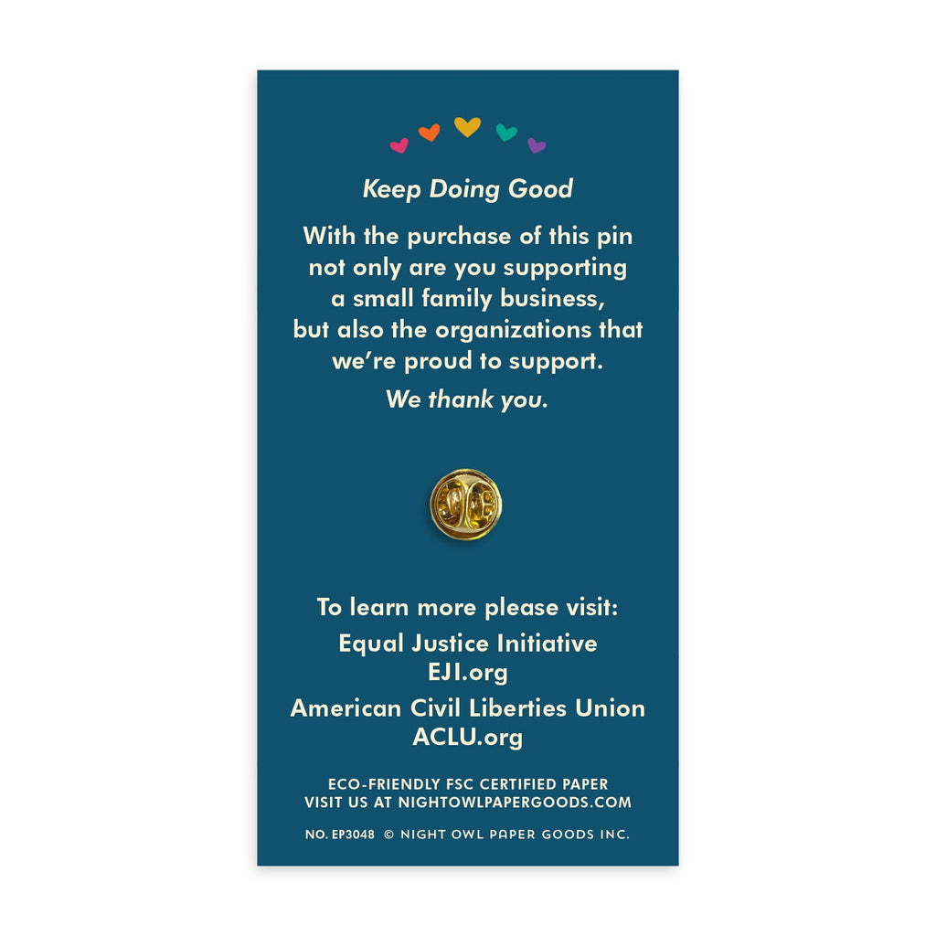 Unity Blue Enamel Pin