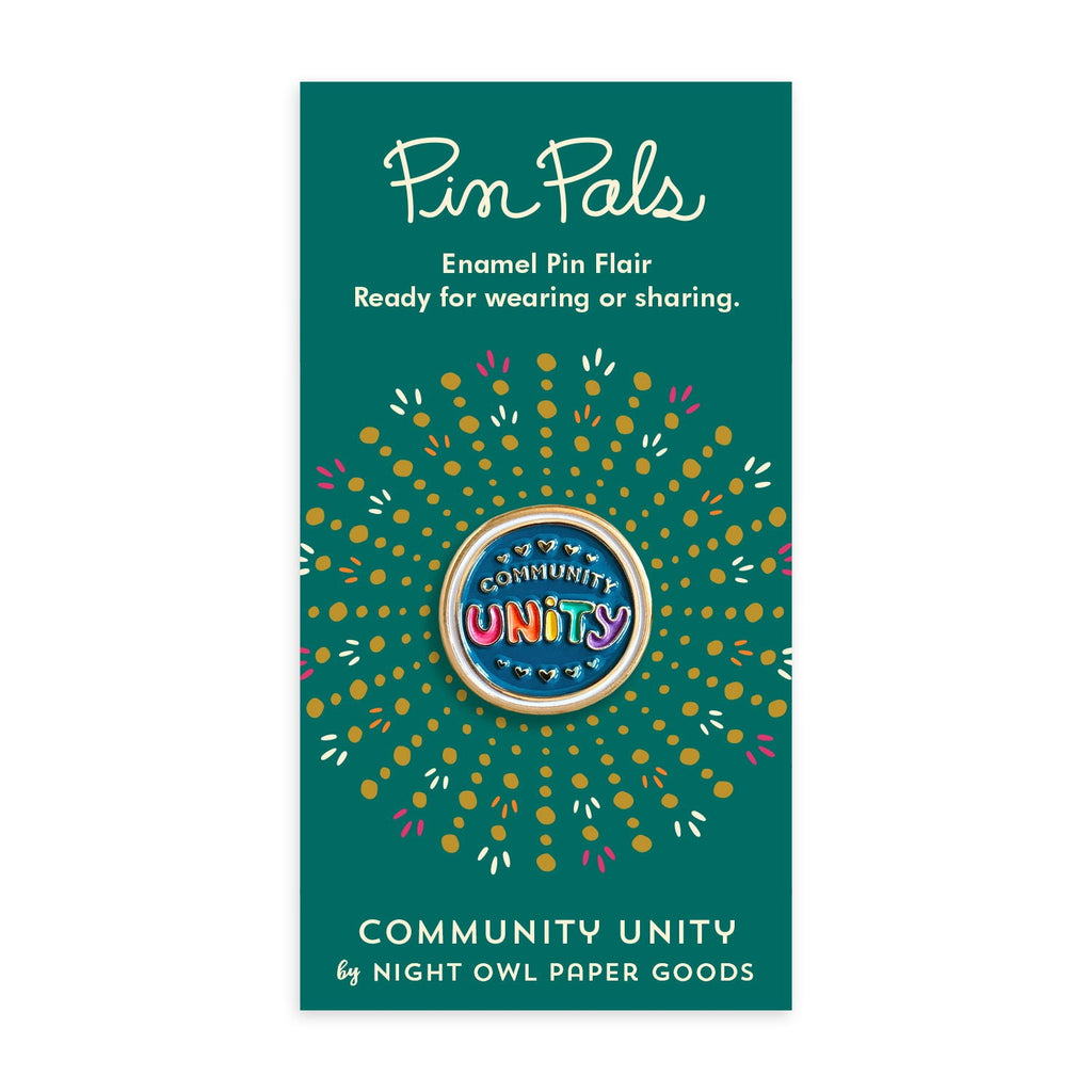 Unity Blue Enamel Pin