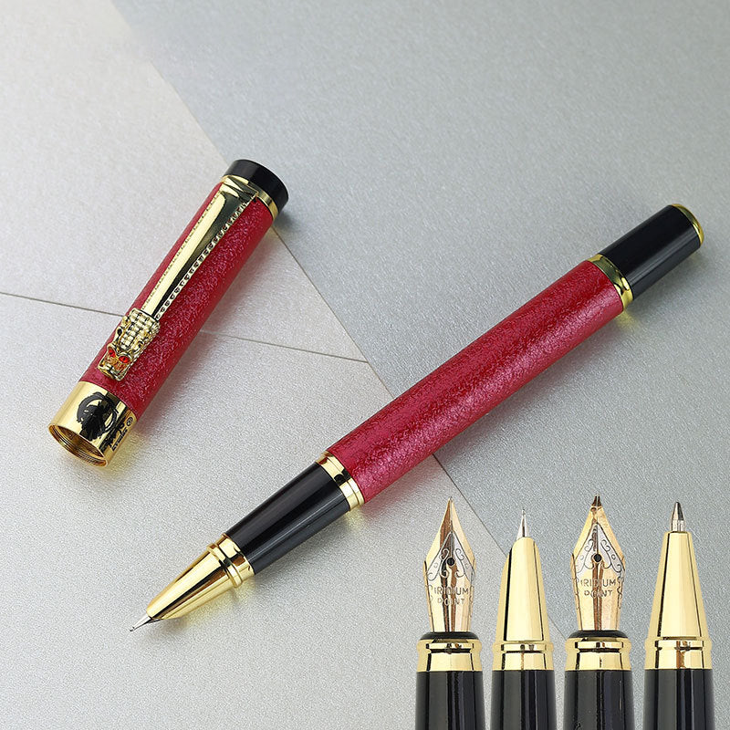 Fine Art Tip Metal Fountain Pen