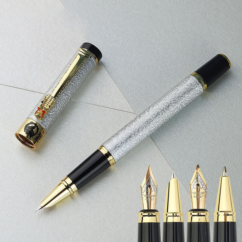 Fine Art Tip Metal Fountain Pen