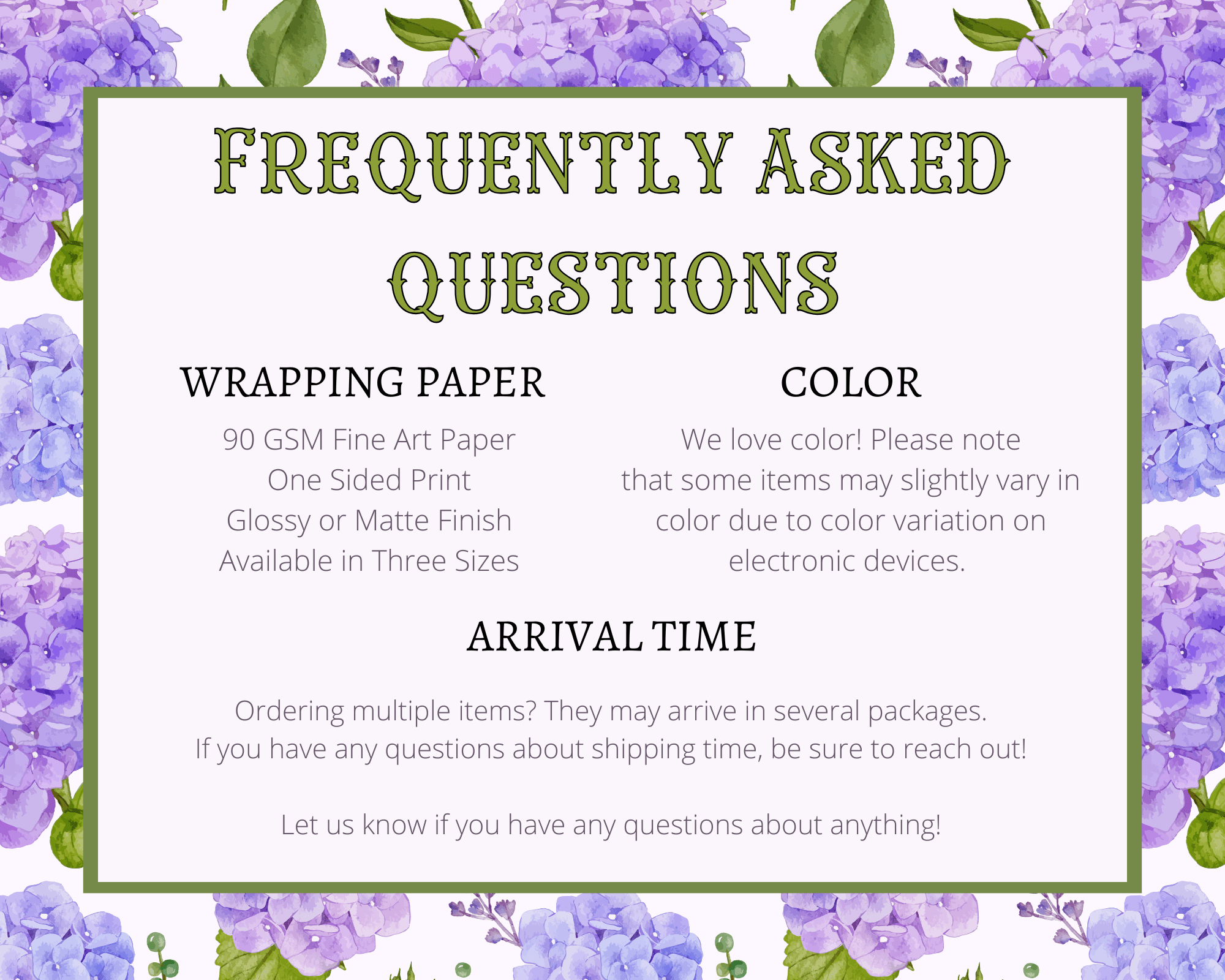 Claude Monet Wrapping Paper