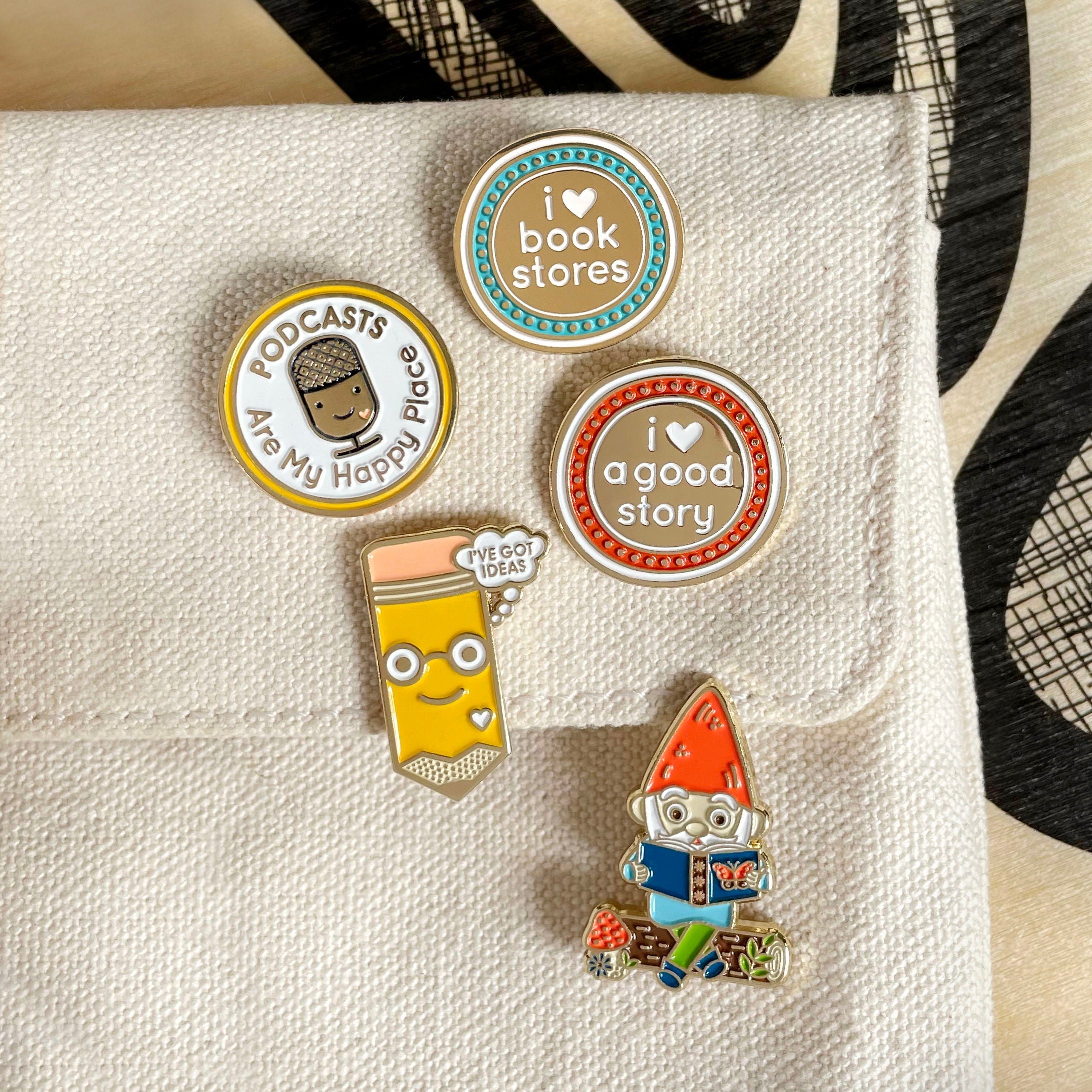 Idea Pencil Enamel Pin