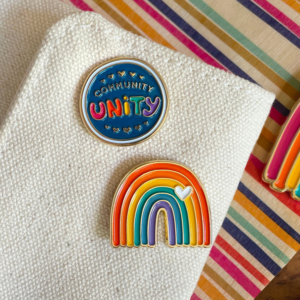 Unity Blue Enamel Pin