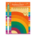 Rainbow Magic Wood Mini Notepad + Pen Gift Set
