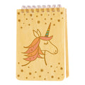 Unicorn Wood Mini Notepad