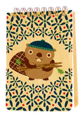 Beaver Wood Mini Notepad