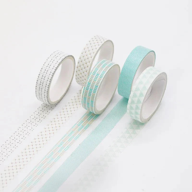 Kawaii Washi Tape Set - 5 Rolls