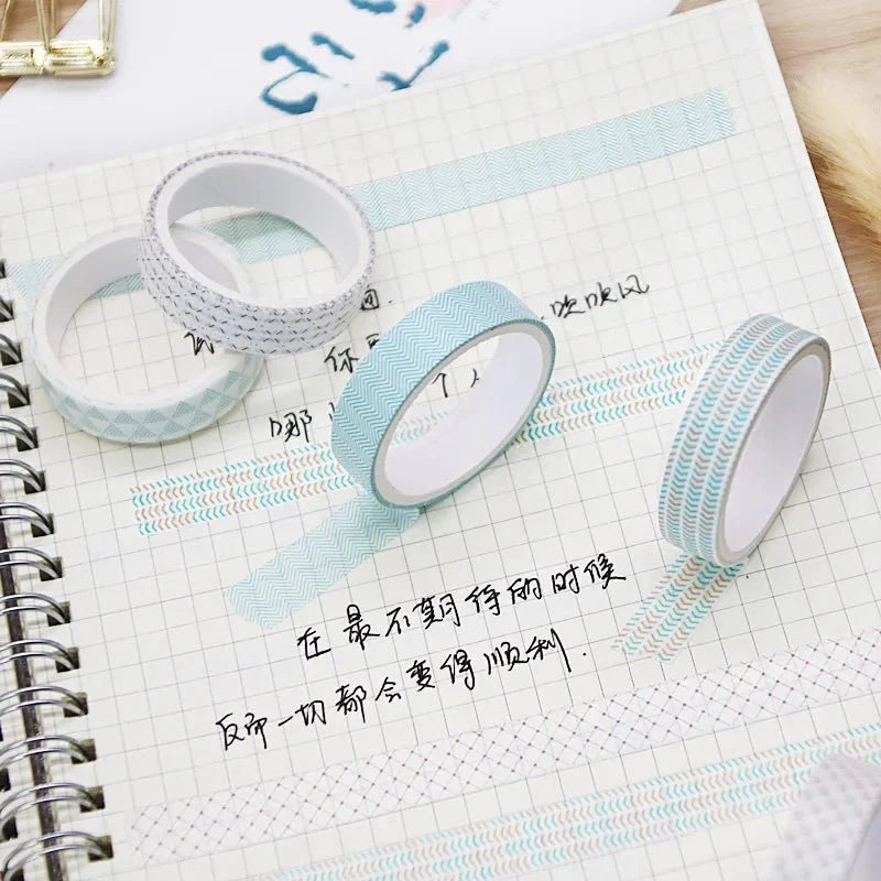 Kawaii Washi Tape Set - 5 Rolls