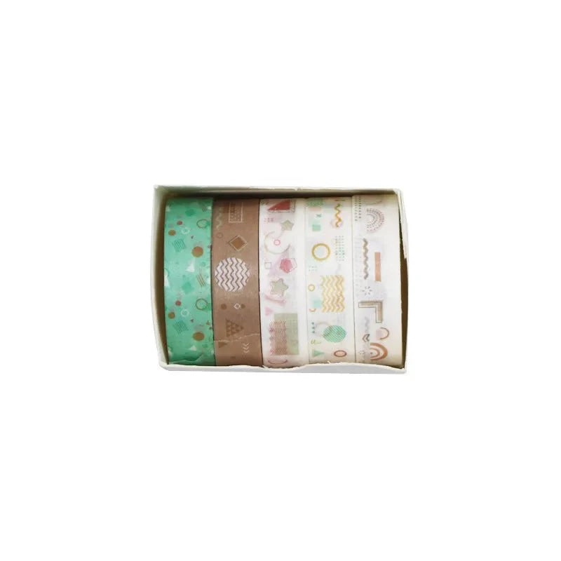 Kawaii Washi Tape Set - 5 Rolls