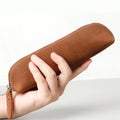Paavo Full Grain Leather Pen Case | Handcrafted Zipper Pouch