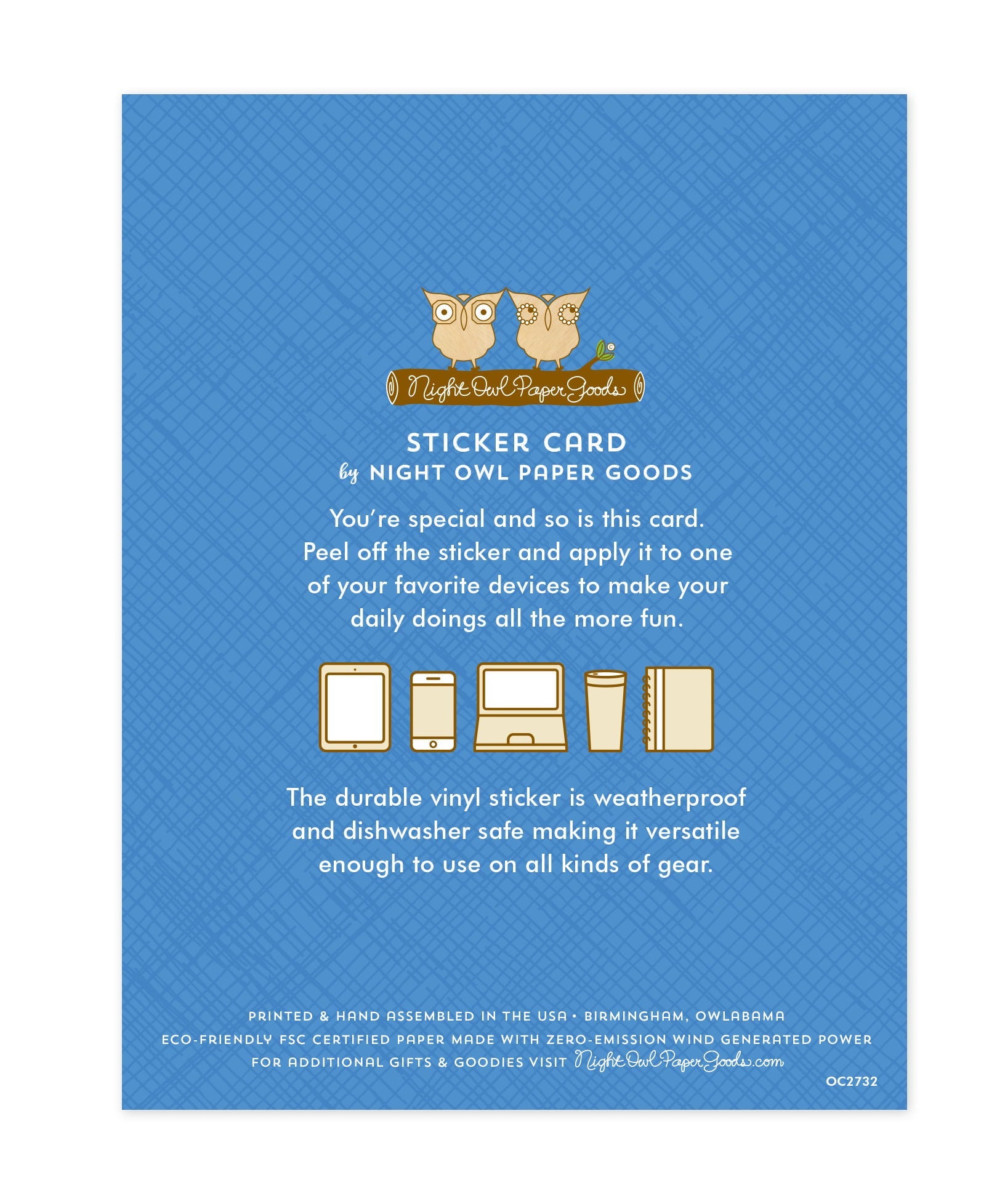 Family Heart Sticker Love Card