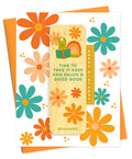 Easy Birthday Snail Bookmark Birthday Card