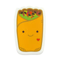 Burrito Vinyl Sticker