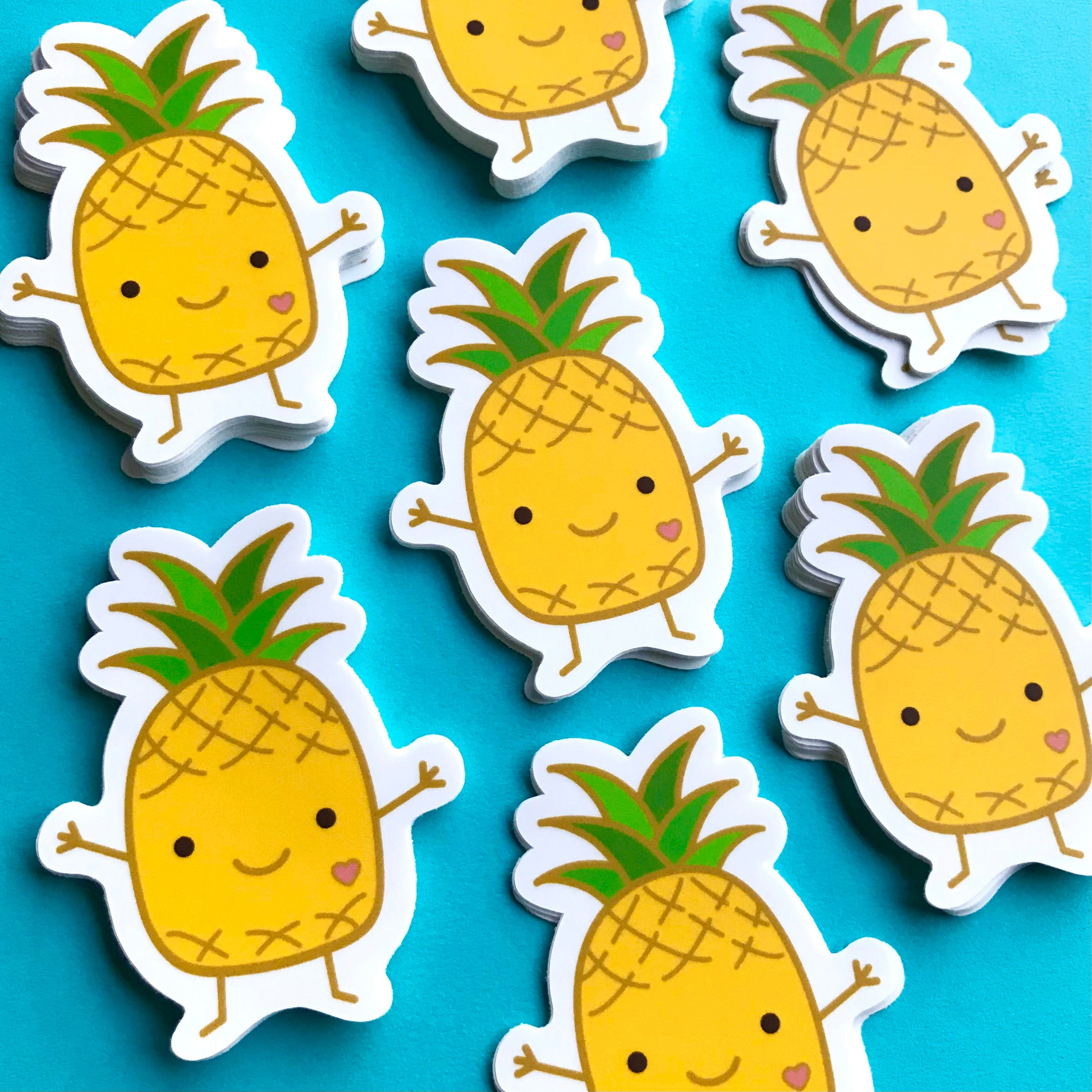 Pineapple Vinyl Sticker