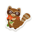 Raccoon Vinyl Sticker